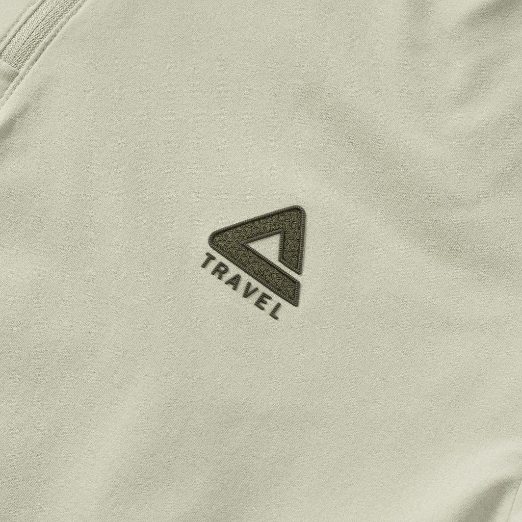 Áo Phông Nam PEAK Travel Cổ Khoá P-DRY FW6253171