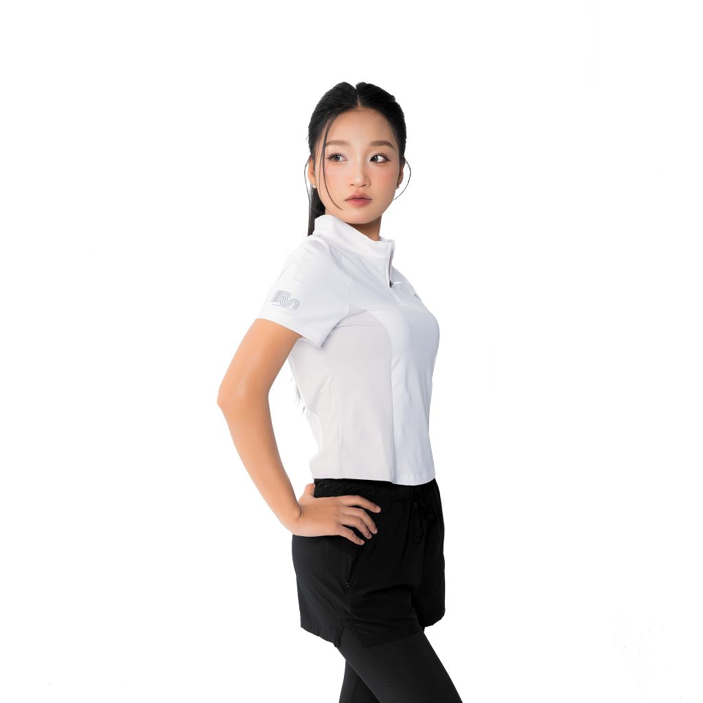 Áo Phông Running Nữ Cổ Khóa PEAK P-DRY FW6253092