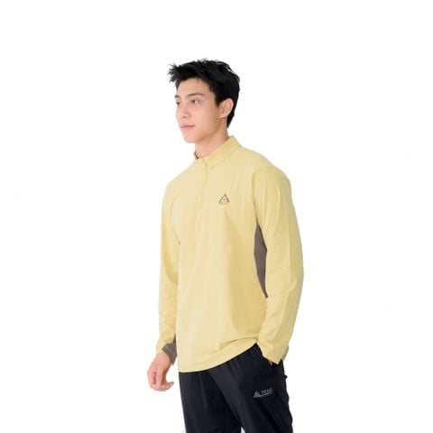 Áo Phông Dài Tay Nam Cổ Khoá PEAK Travel FW6253231