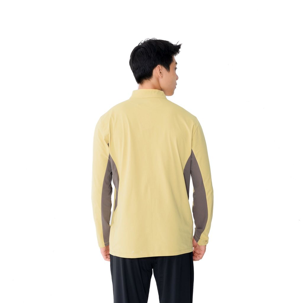 Áo Phông Dài Tay Nam Cổ Khoá PEAK Travel FW6253231