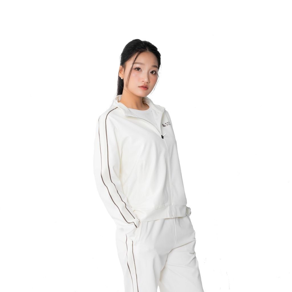 Áo Khoác Bộ Nỉ Nữ PEAK FWA253008