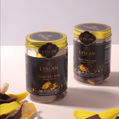 Xoài Sấy Dẻo Phủ Sô-cô-la Đen (Mango Royale) - 110g