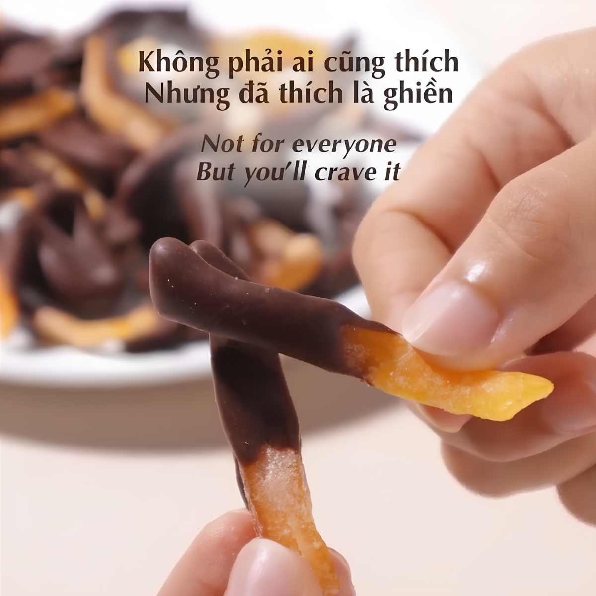 Mứt Vỏ Cam Phủ Sô-cô-la Đen (Orange Royale) - 110g