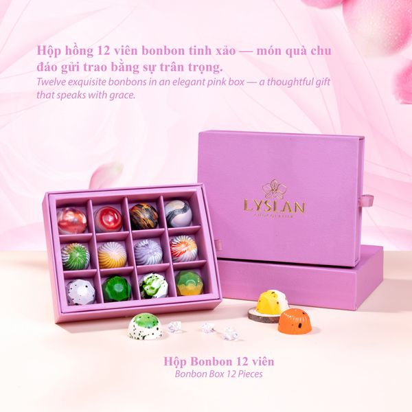 Hộp Bonbon 12 viên vị mới Le Grand Voyage