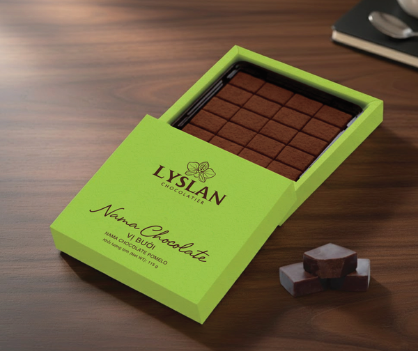 Nama Pomelo, Dark and Milk Chocolate