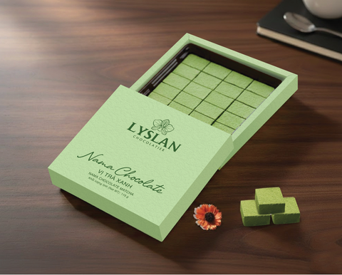 Nama vị Matcha, Socola Trắng