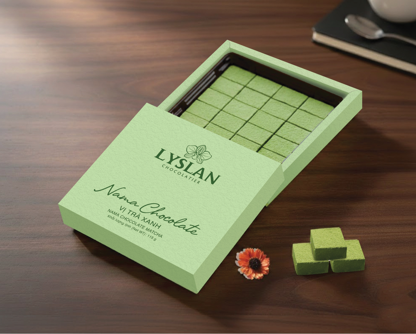 Nama Matcha, White Chocolate