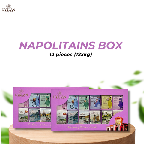 12-piece Napolitains Box - Purple (Ben Thanh)