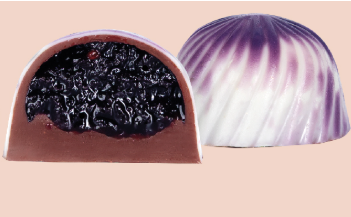 Lavender mulberry, milk chocolate
