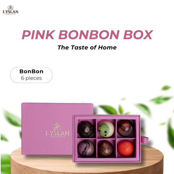 Bonbon Green Pink 6 Pieces - The Taste of Home