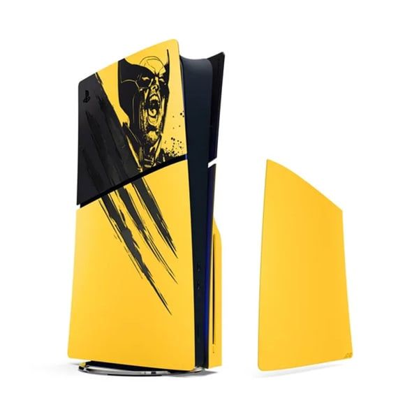 Vỏ thay PS5 slim Marvel's Wolverine Battle Yellow Limited Edition