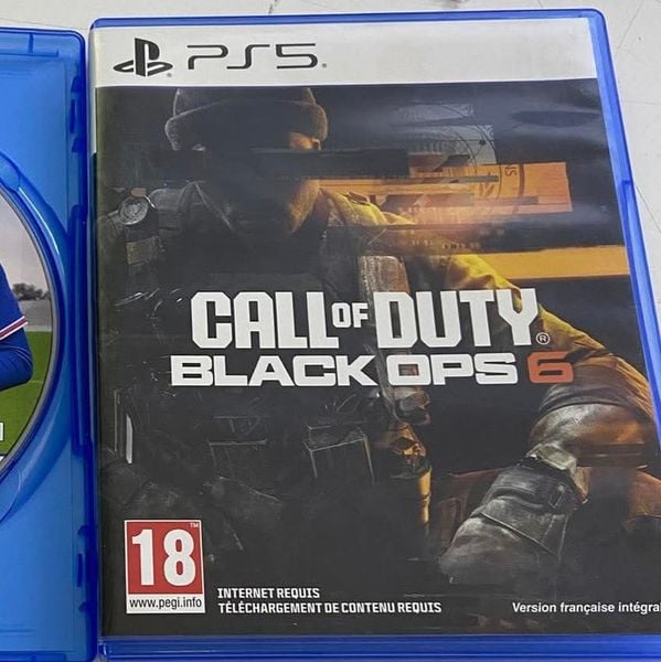 Đĩa Game Ps5 cũ Call of duty Black ops 6 cũ like new