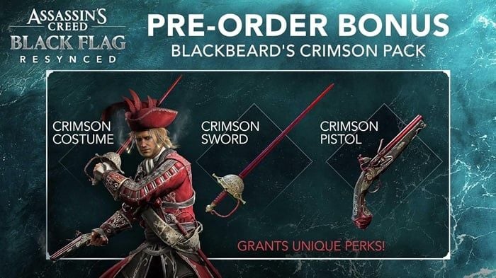 Assassin's Creed Black Flag Resynced PS5