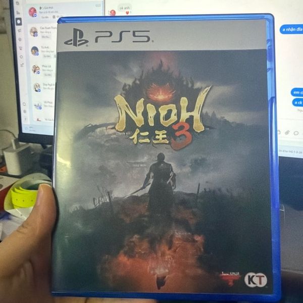 Đĩa game cũ Nioh 3