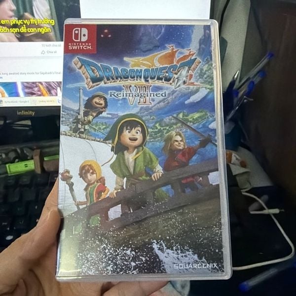 Game Switch cũ Dragon Quest 7 reimagined