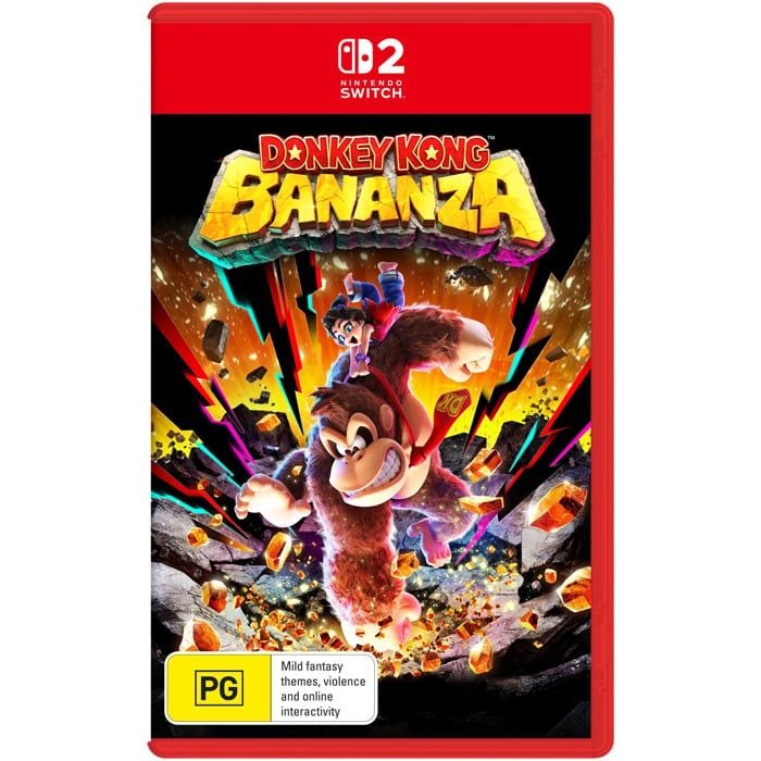 Máy Nintendo Switch 2 kèm băng game Donkey Kong Bananza
