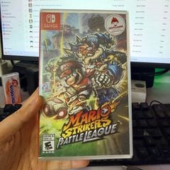 Game Nintendo Switch cũ Mario Strikers battle leage