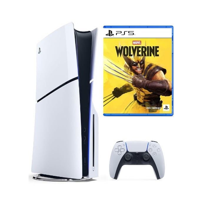 Máy Ps5 Slim standard Sony Việt Nam kèm game Marvel's Wolverine