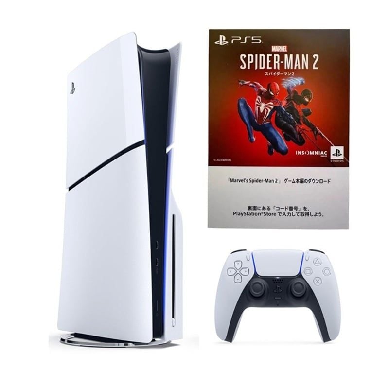 Máy PS5 Slim standard Sony Việt Nam tặng kèm game Spiderman 2