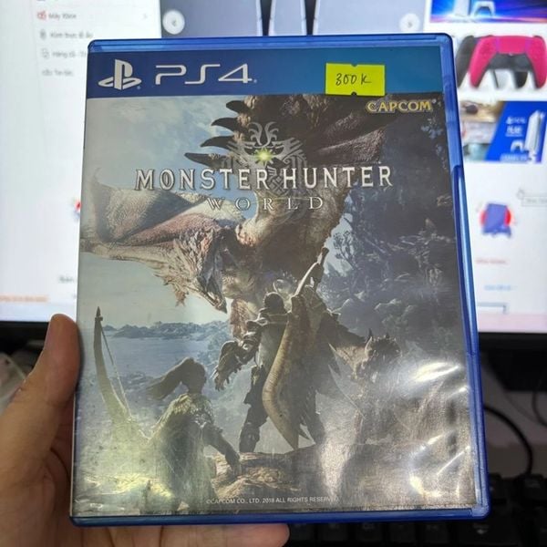 Game Ps4 cũ Monster hunter world
