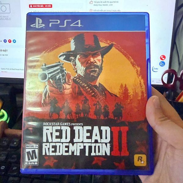 Game Ps4 cũ Red Dead Redemption 2