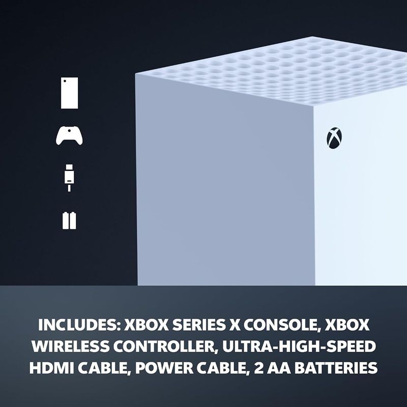 Xbox Series X - Digital version - 1TB SSD - 4K Gaming - 120FPS - Robot White