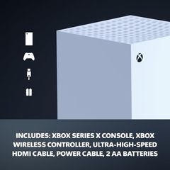 Xbox Series X - Digital version - 1TB SSD - 4K Gaming - 120FPS - Robot White
