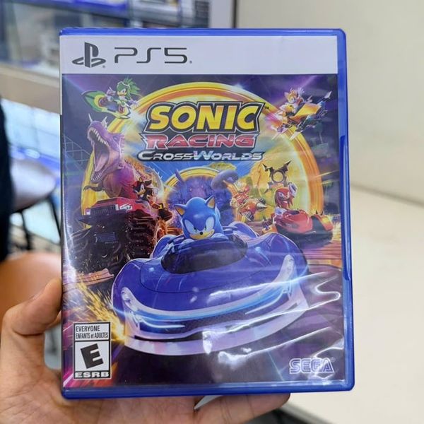 Game Ps5 cũ Sonic racing cross worlds
