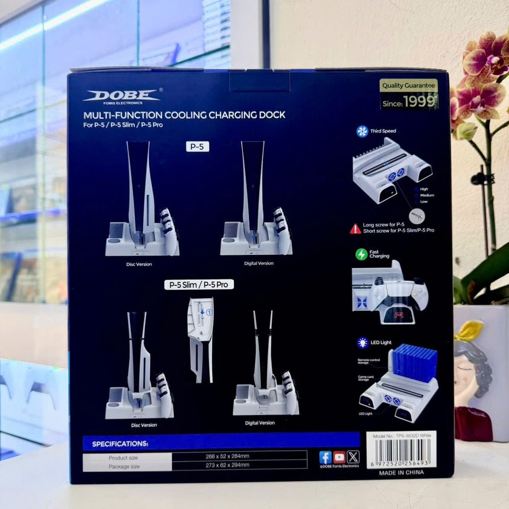 Chân đế kèm tản nhiệt Ps5 Slim/ Pro