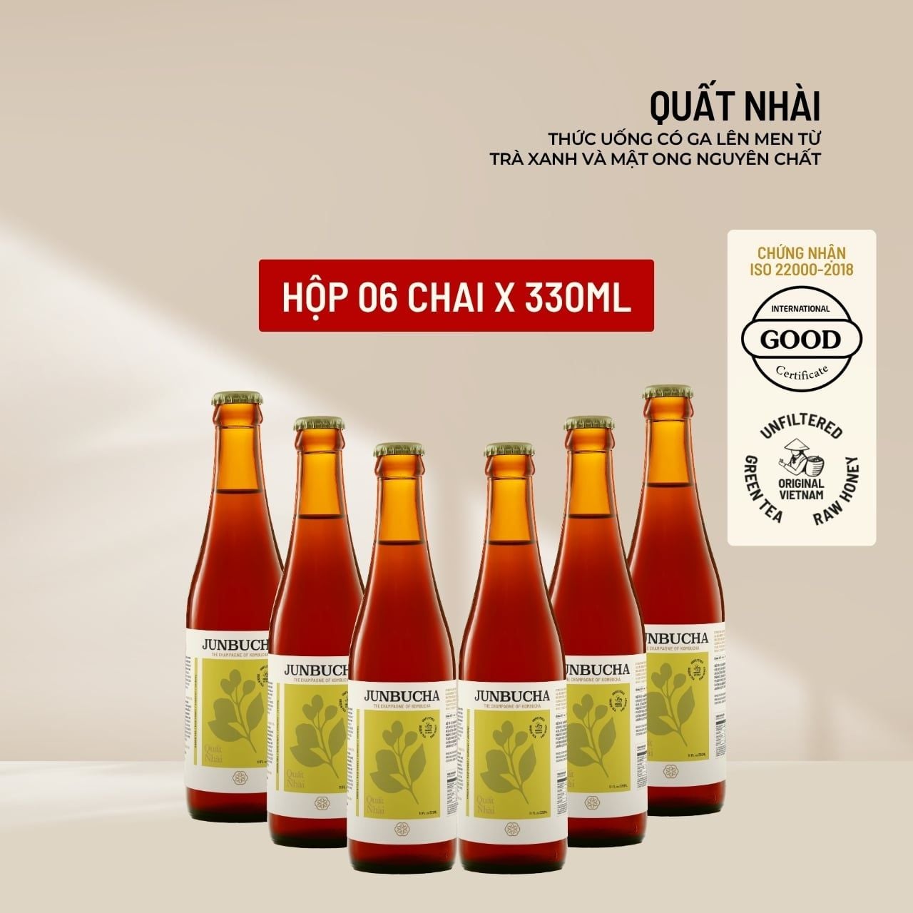  Junbucha Quất Nhài 330ml 