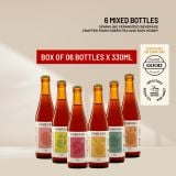  Box of 6 mixed bottles 