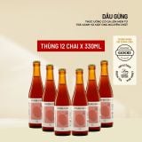  Junbucha Dâu Gừng 330ml 