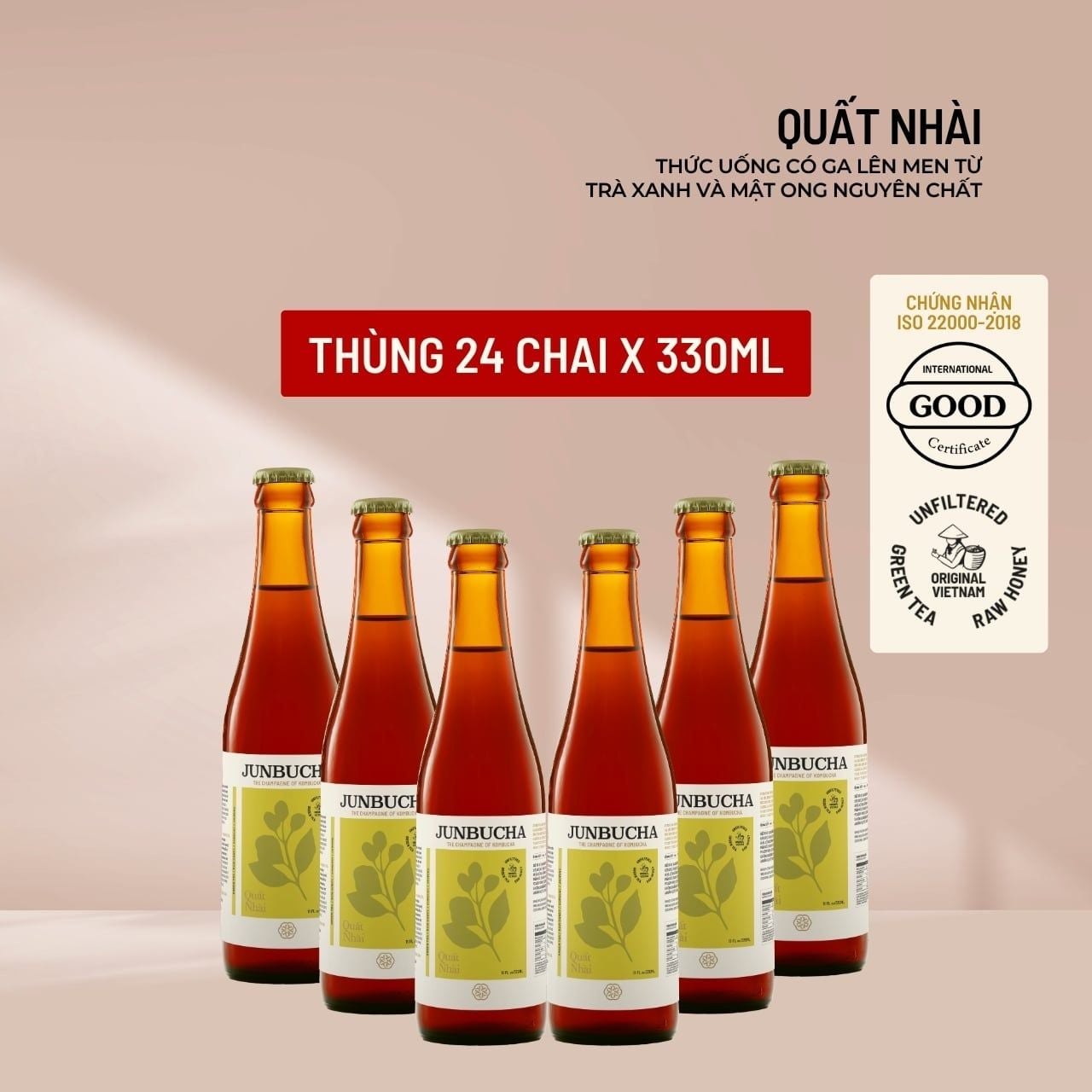  Junbucha Quất Nhài 330ml 