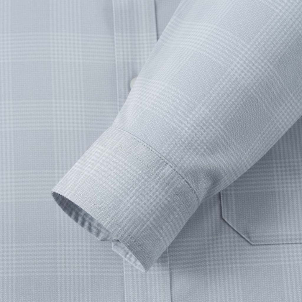 ÁO SƠ MI DÀI TAY VITIMEX DÁNG ÔM VỪA SLIMFIT KẺ CARO TO ASD 6071