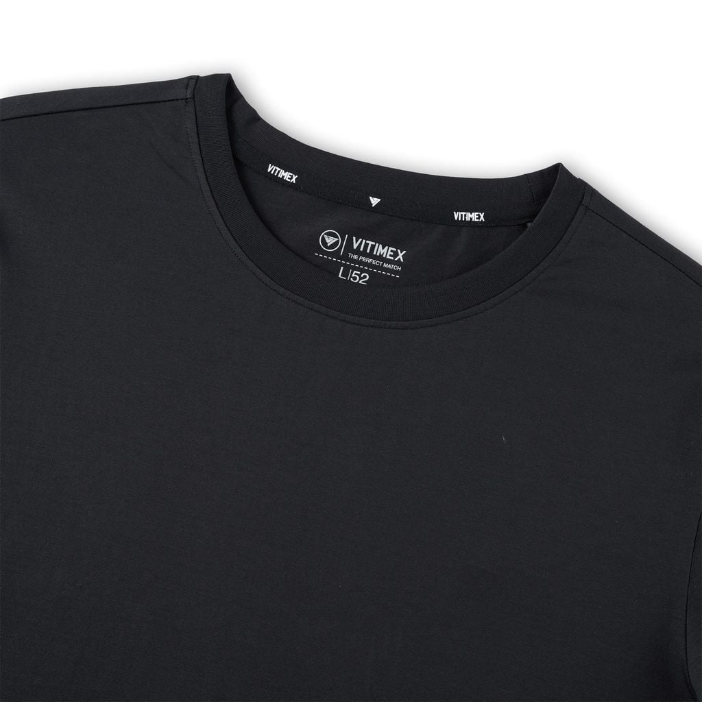 ÁO THUN NGẮN TAY VITIMEX DÁNG ÔM VỪA SLIMFIT TRƠN ACT 6002