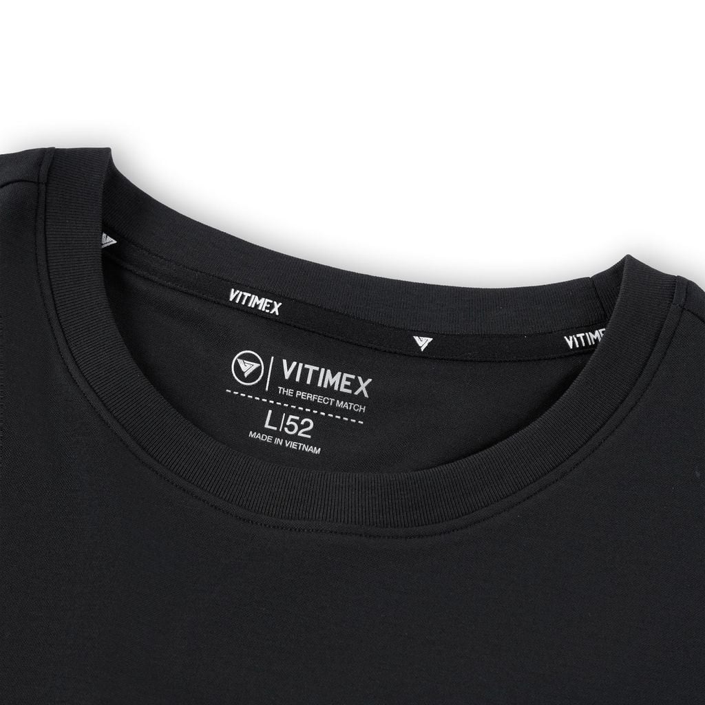 ÁO THUN NGẮN TAY VITIMEX DÁNG ÔM VỪA SLIMFIT TRƠN ACT 6007