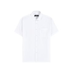 ÁO SƠ MI NGẮN TAY VITIMEX DÁNG RỘNG VỪA REGULAR TRƠN ARC 0001