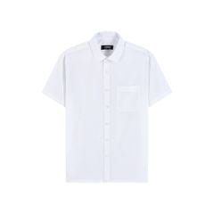 ÁO SƠ MI NGẮN TAY VITIMEX DÁNG RỘNG VỪA REGULAR TRƠN ARC 0002