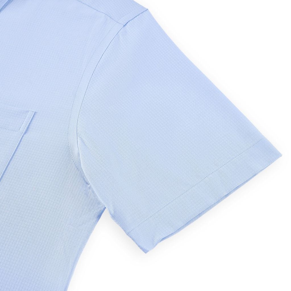 ÁO SƠ MI NGẮN TAY VITIMEX DÁNG RỘNG VỪA REGULAR KẺ CARO NHỎ ARC 4137