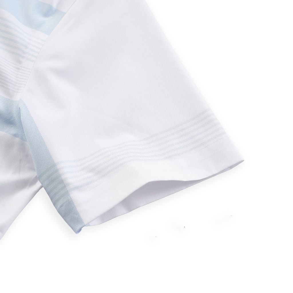 ÁO SƠ MI NGẮN TAY VITIMEX DÁNG RỘNG VỪA REGULAR KẺ ARC 6056