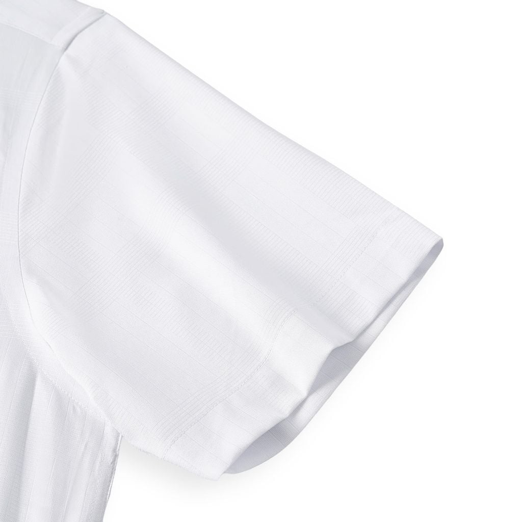 ÁO SƠ MI NGẮN TAY VITIMEX DÁNG RỘNG VỪA REGULAR KẺ ARC 6062