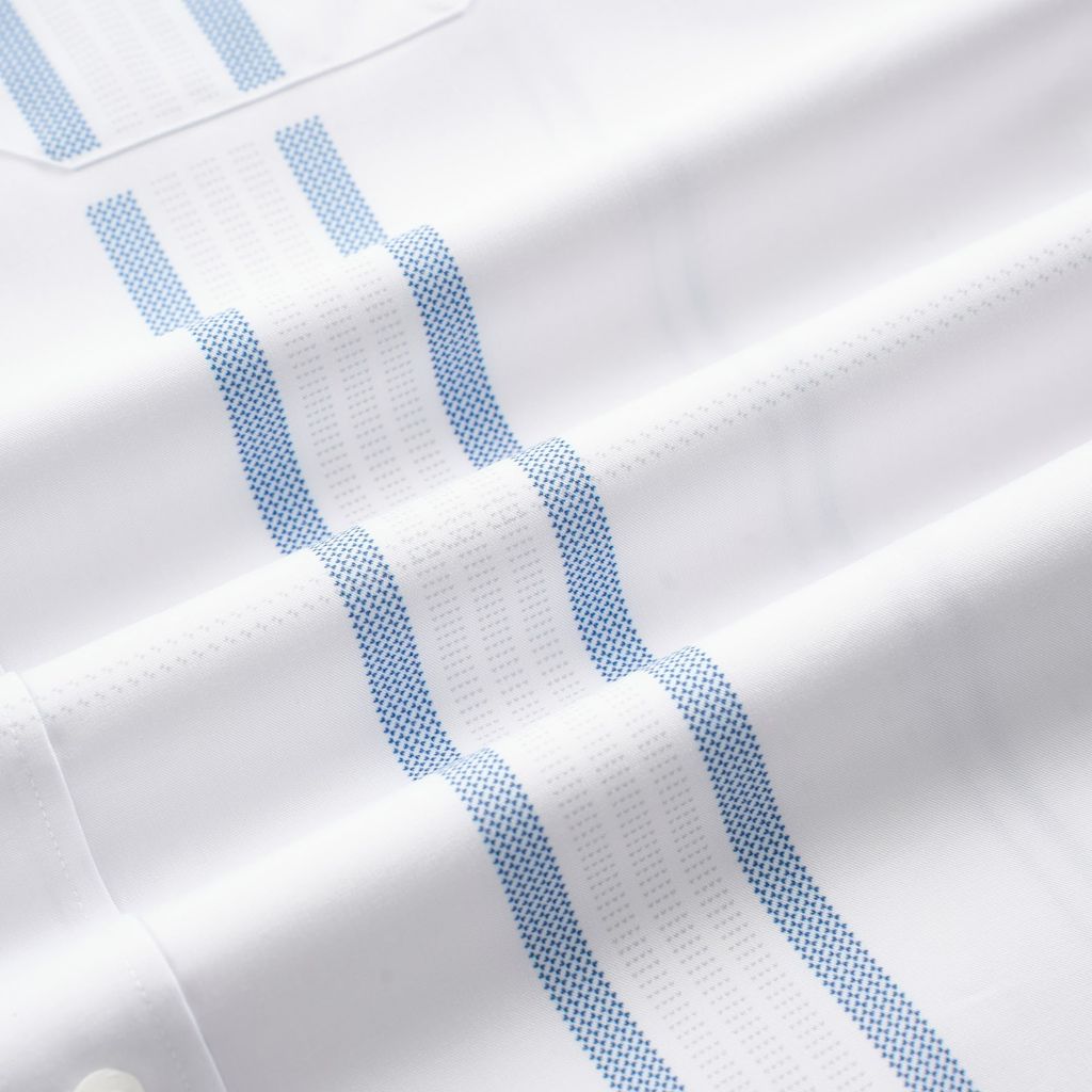 ÁO SƠ MI NGẮN TAY VITIMEX DÁNG RỘNG VỪA REGULAR KẺ ARC 6091