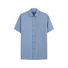 ÁO SƠ MI NGẮN TAY VITIMEX DÁNG RỘNG VỪA REGULAR TRƠN ARC 6112
