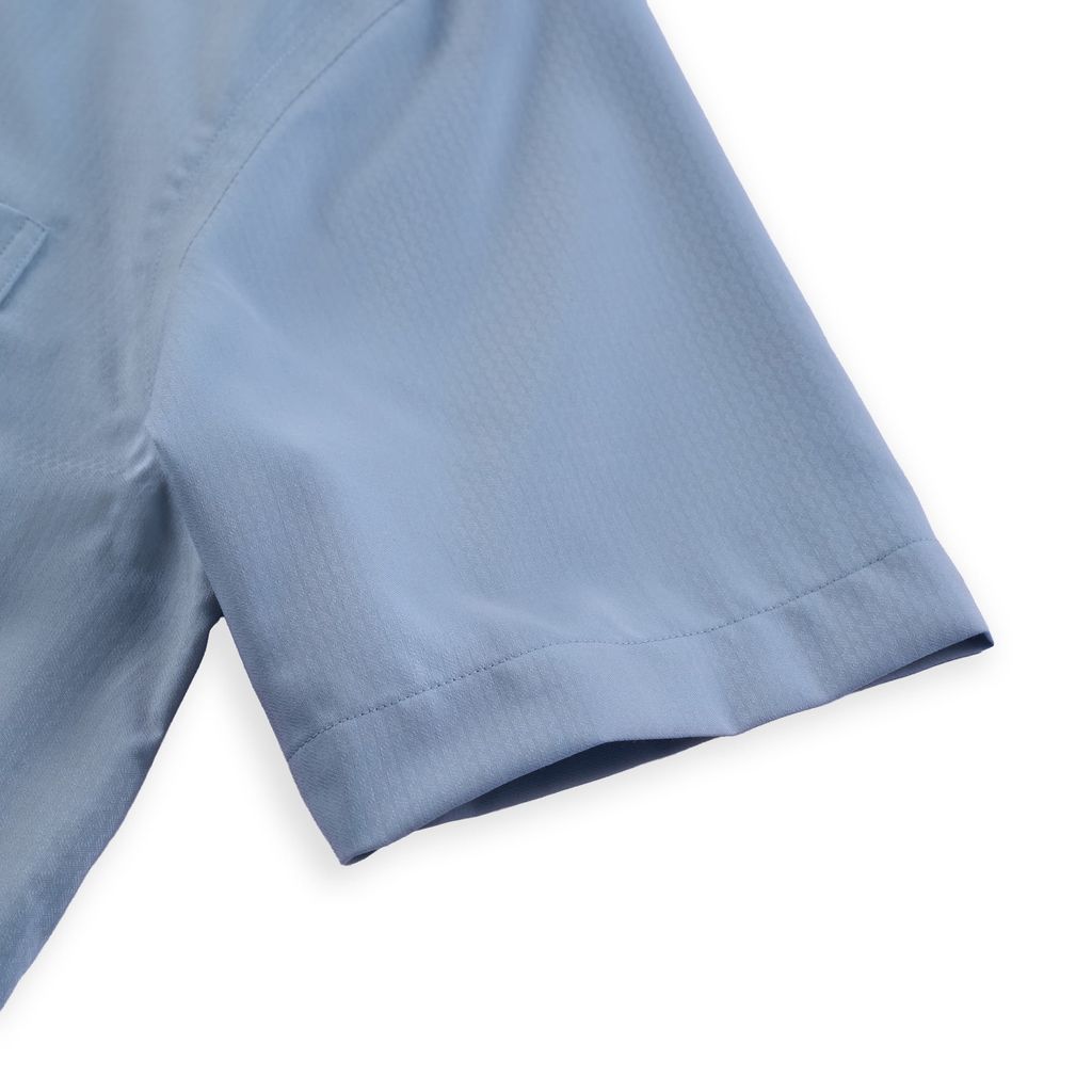 ÁO SƠ MI NGẮN TAY VITIMEX DÁNG RỘNG VỪA REGULAR TRƠN ARC 6112