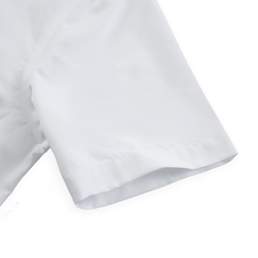 ÁO SƠ MI NGẮN TAY VITIMEX DÁNG RỘNG VỪA REGULAR TRẮNG TRƠN ARC 6116