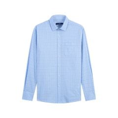 ÁO SƠ MI DÀI TAY VITIMEX DÁNG RỘNG VỪA REGULAR KẺ Ô ARD 6067