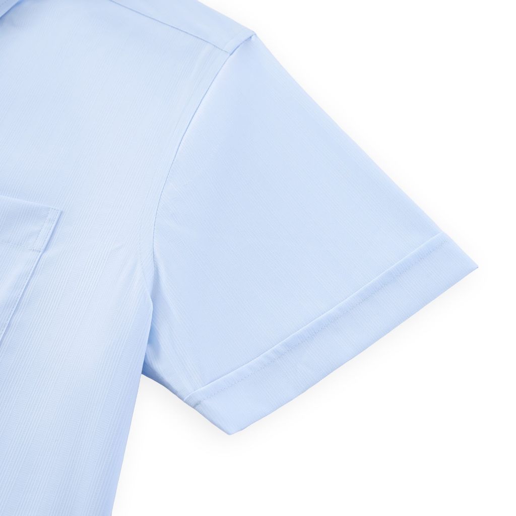 ÁO SƠ MI NGẮN TAY VITIMEX DÁNG ÔM VỪA SLIMFIT KẺ SỌC CHÌM ASB 4139