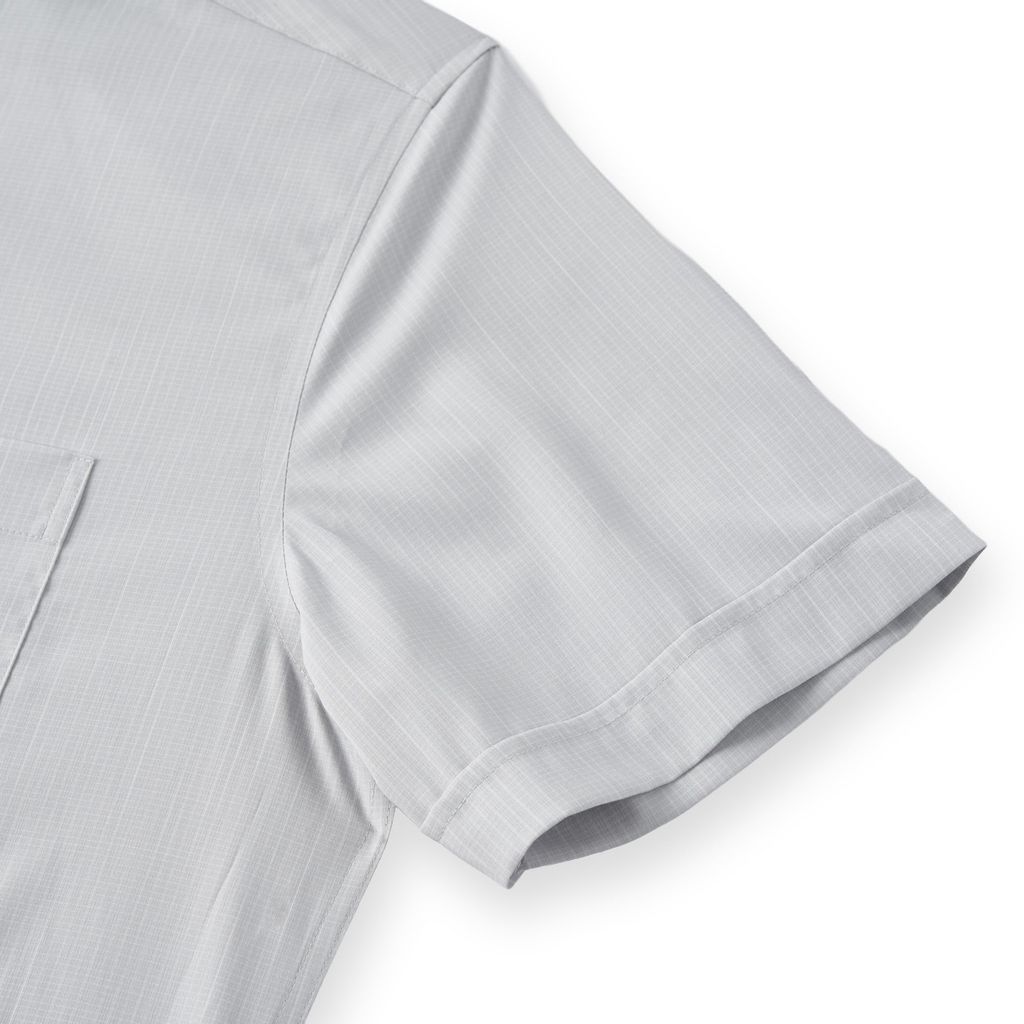 ÁO SƠ MI NGẮN TAY VITIMEX DÁNG ÔM VỪA SLIMFIT KẺ Ô NHỎ ASB 6076