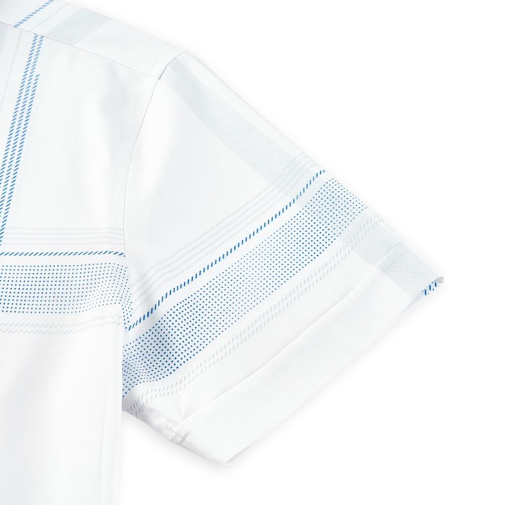 ÁO SƠ MI NGẮN TAY VITIMEX DÁNG ÔM VỪA SLIMFIT KẺ ASB 6102