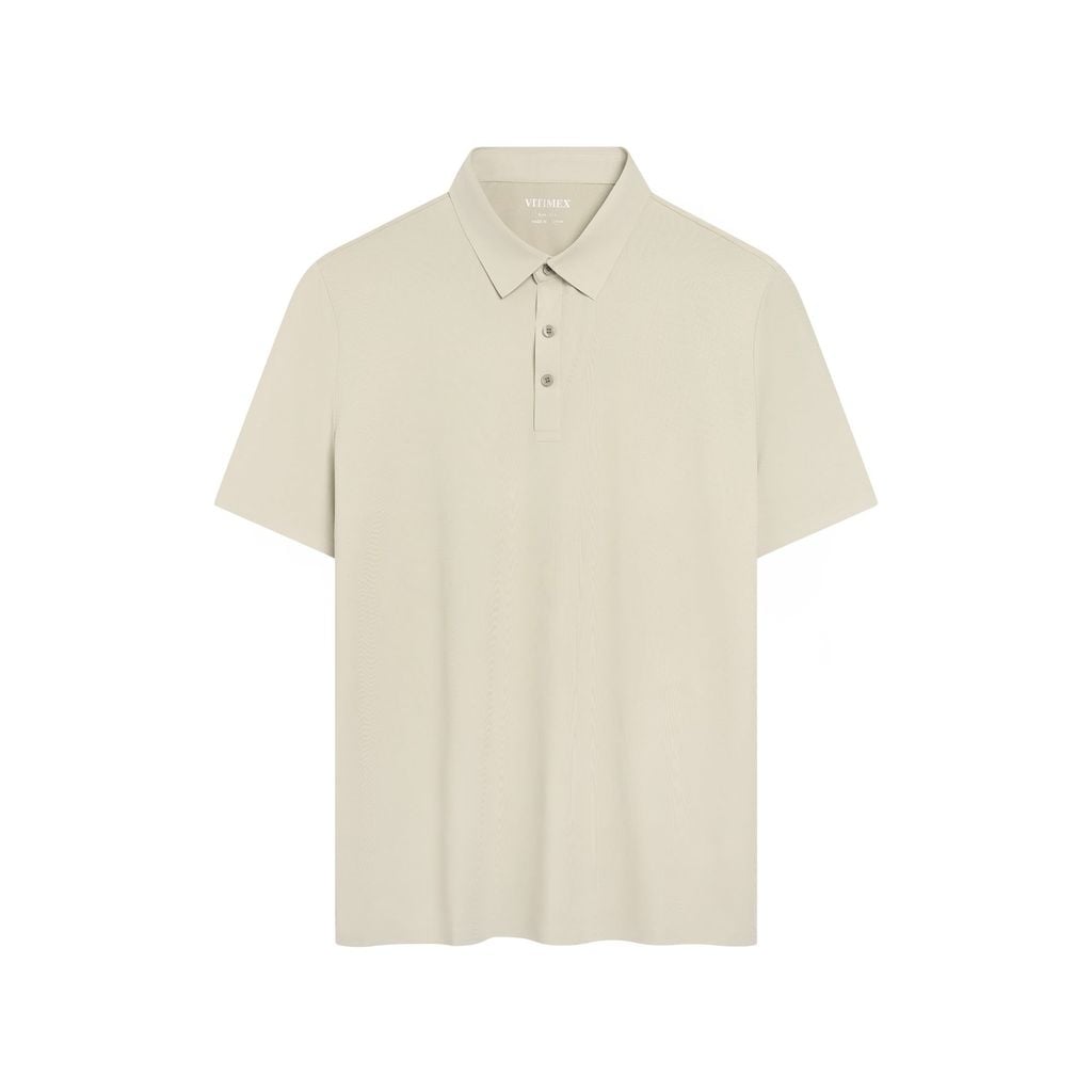 ÁO POLO KHÔNG ĐƯỜNG MAY VITIMEX DÁNG ÔM VỪA SLIMFIT TRƠN ATE 5004